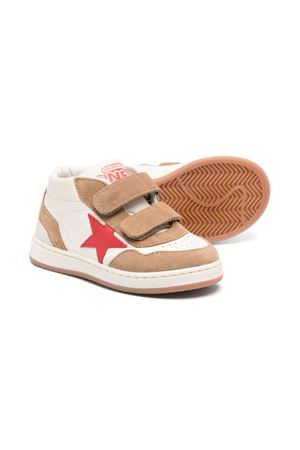 sneakers in pelle marrone GOLDEN GOOSE KIDS | GJF00773F00624582737